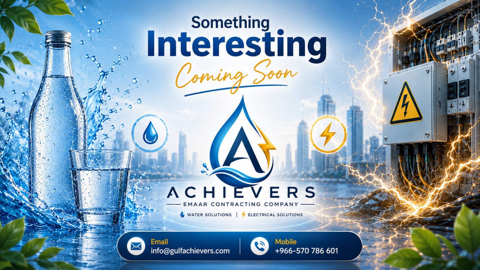 Achievers Coming Soon Banner
